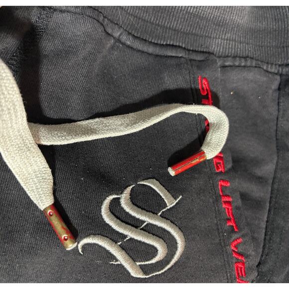 STRONG LIFT WEAR Mens S WEIGHT LIFTING Training GYM Warm-Up SWEAT PANTS Jogger - Picture 6 of 12